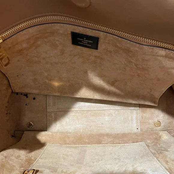 Louis Vuitton Monogram Cuir Orfevre Tote W PM Noisette - Picture 6 of 11